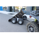 KERGHAAGIS SHARK ATV GARDEN 680 BLACK 4W